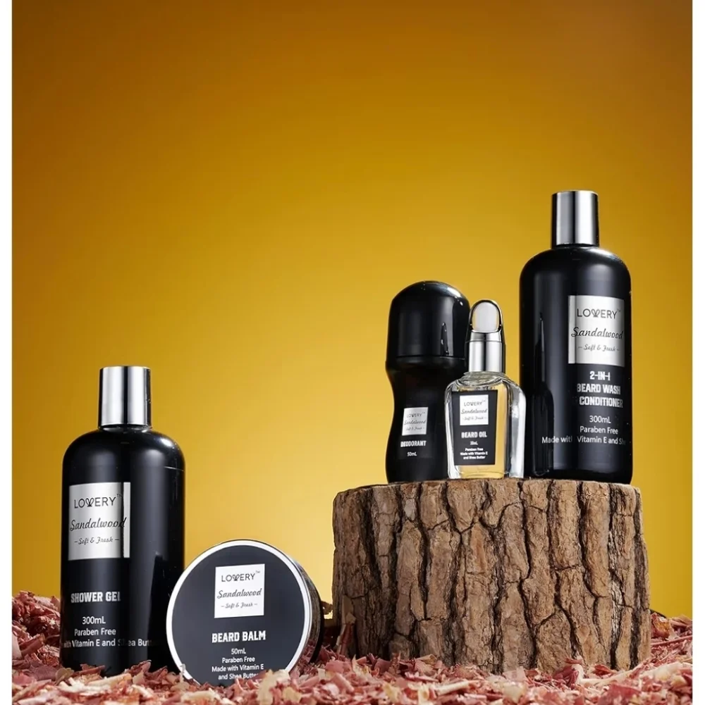 Men Body Wash Beard Kit